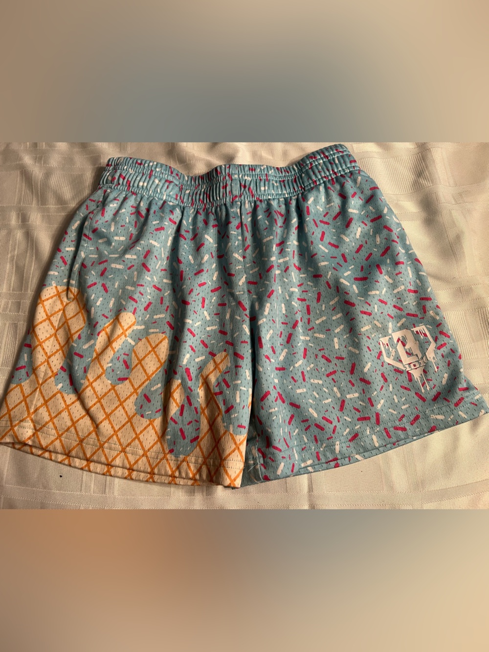 Baseball lifestyle 101 ice cream shorts size youth large